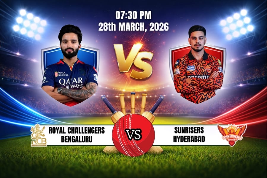 Royal Challengers Bengaluru Vs Sunrisers Hyderabad