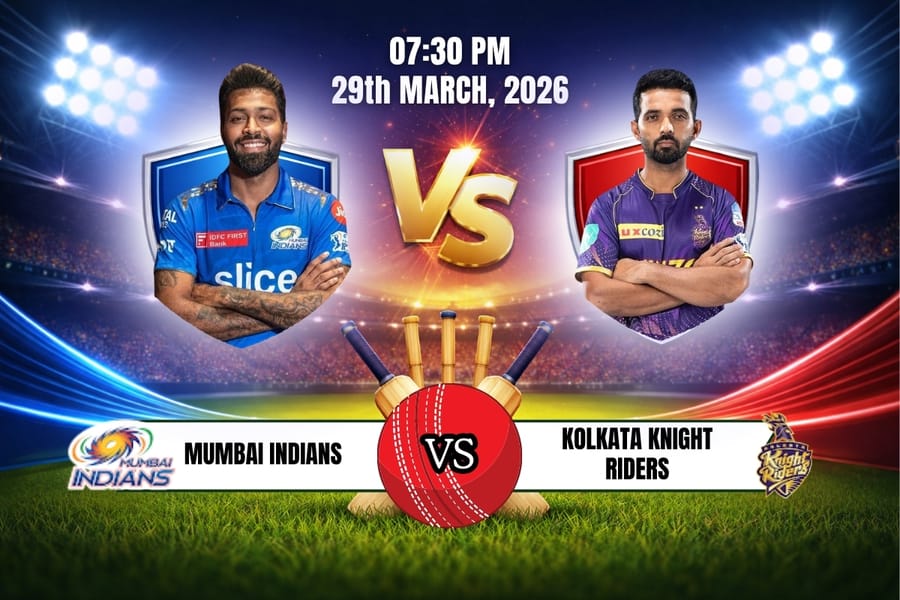 Mumbai Indians Vs Kolkata Knight Riders