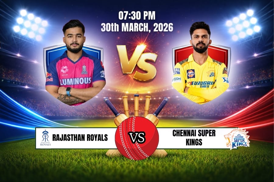 Rajasthan Royals Vs Chennai Super Kings